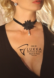 Choker Necklace AMIRA LACE NECKLACE