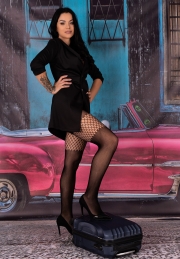 Patterned Tights Anann LC 17083