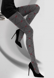 Patterned Tights Lirana 40 DEN