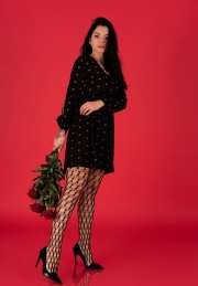 Patterned Tights Zaris LC 17161